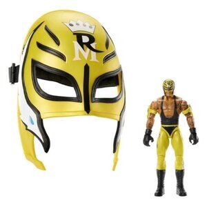 WWE Rey Mysterio Mask Role Play and Main Event Figure Set Mattel Special Edition